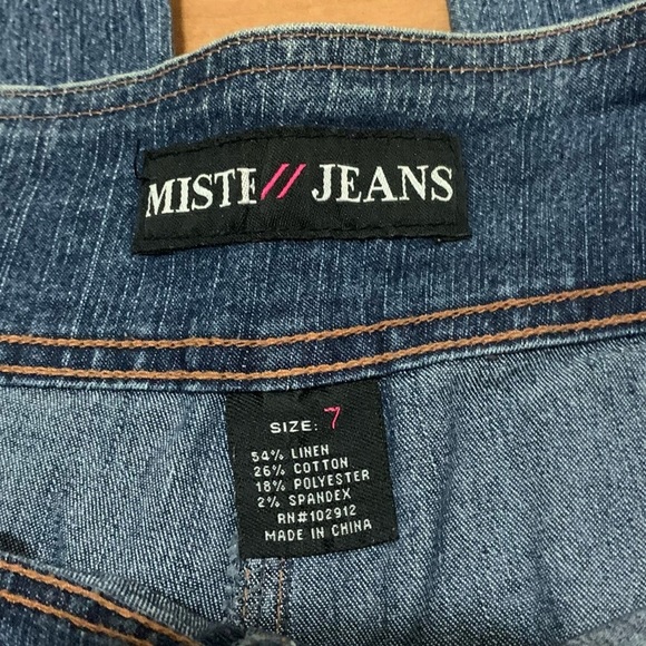 Miste jeans women junior 7 bootcut blue - Picture 4 of 8